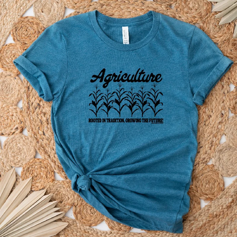 Agriculture: Rooted In Tradition, Growing The Future Crop T-Shirt (XS-4XL) - Multiple Colors!