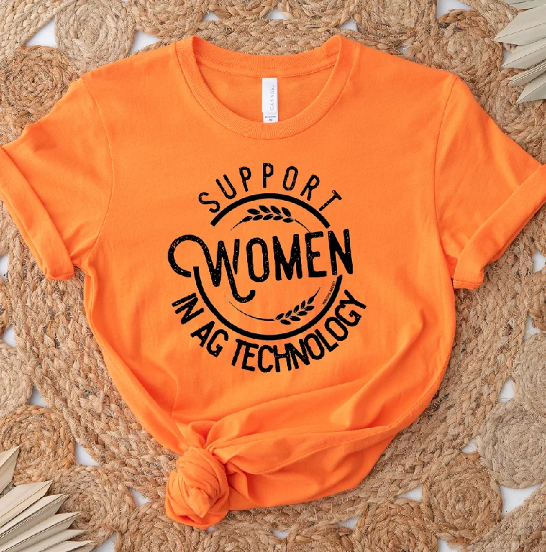 Support Women in AG Technology T-Shirt (XS-4XL) - Multiple Colors!