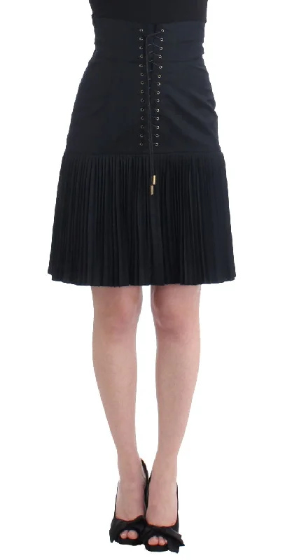 Cavalli  Pleated Laced Women's Skirt