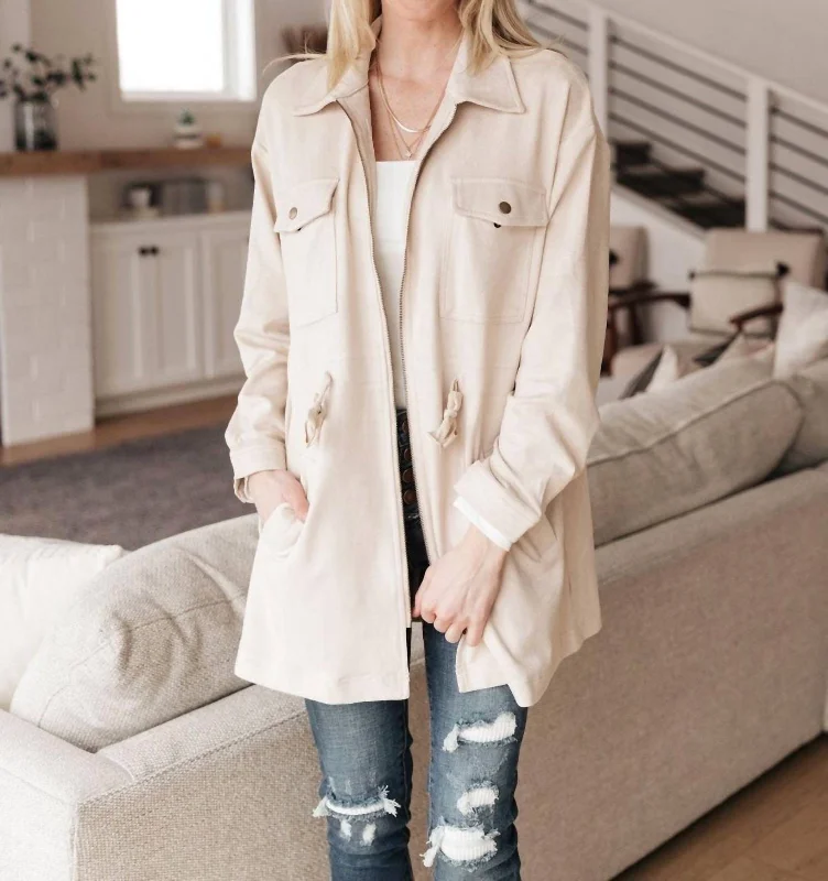 Aniston Everyday Jacket In Ivory