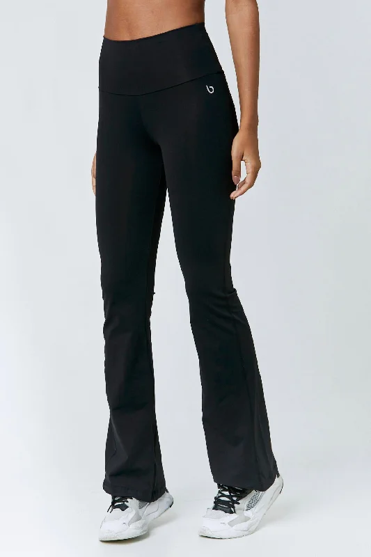 Ballerina Flare Pants In Black