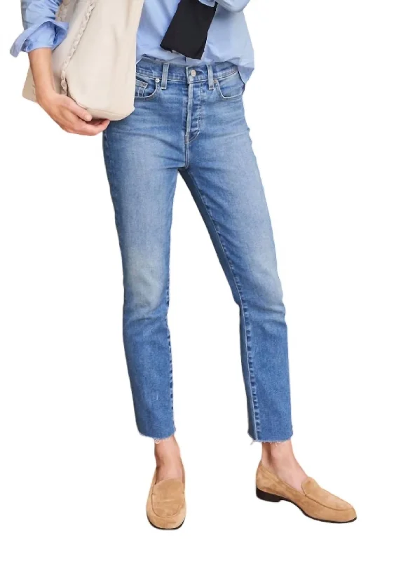 Cork Straight Leg Jean In Evrd