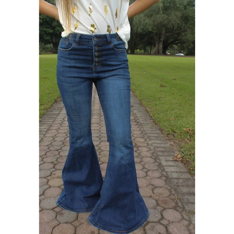 Flare Jean In Blue