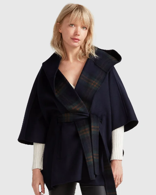 Jackson Landing Wool Blend Cape Coat