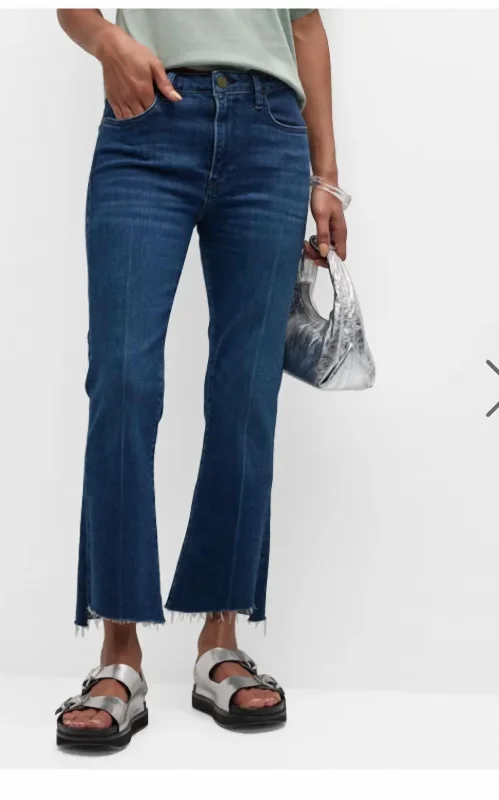 Le Crop Mini Boot Cut Jean In Calvin