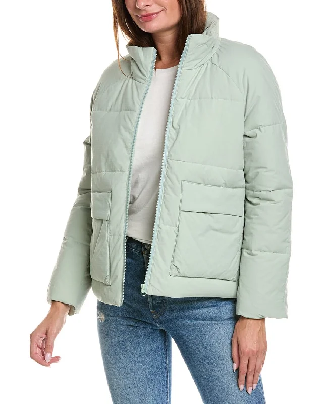 Pascale La Mode Cropped Puffer Coat