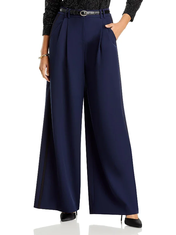 Womens Casual Trousers Wide Leg Pants