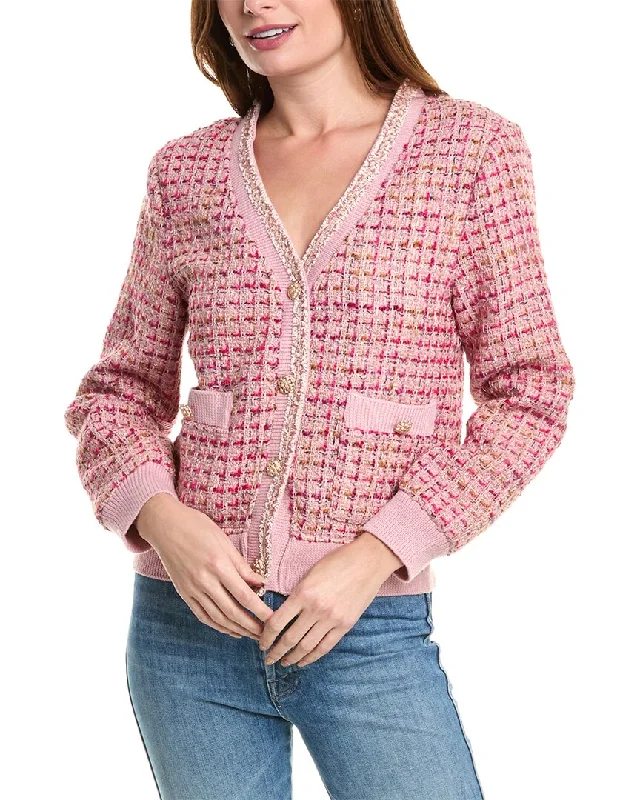 FATE Tweed Cardigan