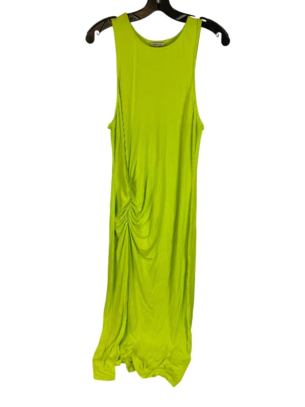 Dress Casual Maxi By Bordeaux In Green, Size: L