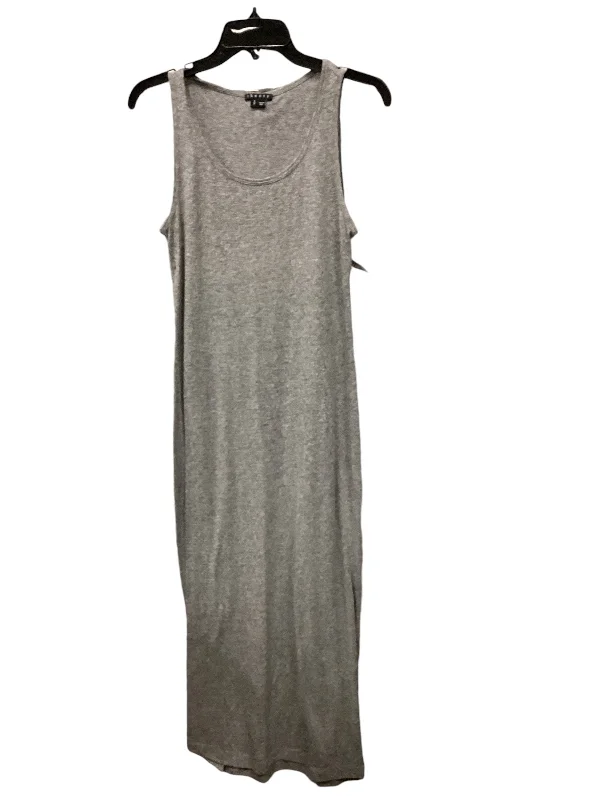 Dress Casual Maxi By Theory In Grey, Size: S