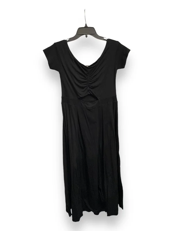 Dress Casual Midi By Free People In Black, Size: L